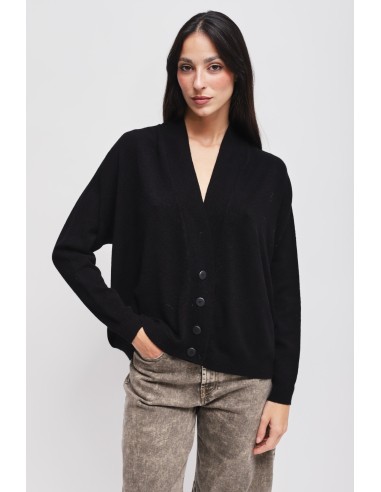 Maryley-vest met knopen