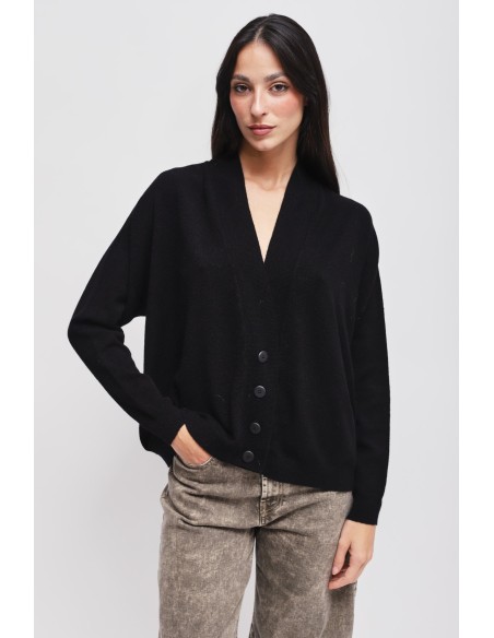 Maryley-vest met knopen