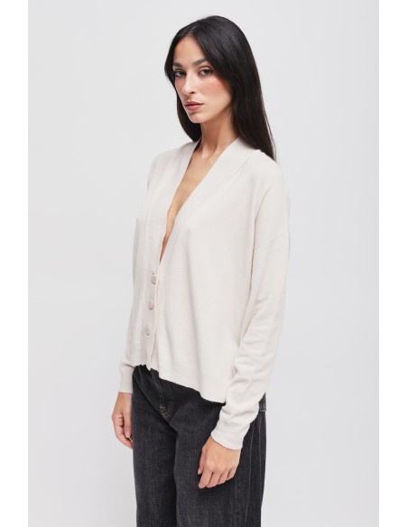 Maryley-vest met knopen