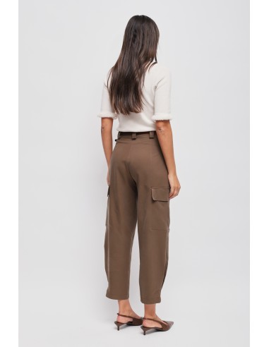 Cargo broek met dubbele tailleband van Maryley