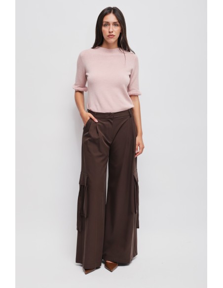 Cargo broek van viscose van Maryley