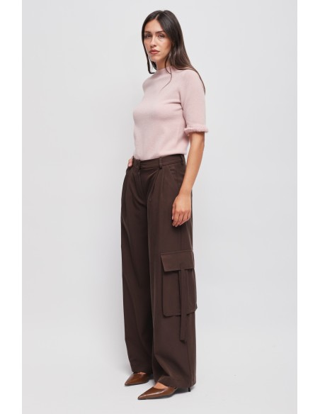 Cargo broek van viscose van Maryley