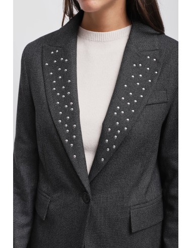 Maryley colbertjasje met studs