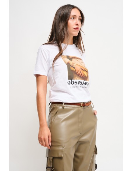 Casual T-shirt met print Maryley