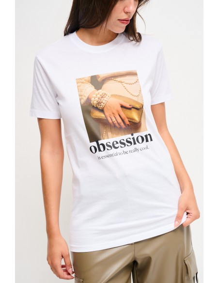 Casual T-shirt met print Maryley