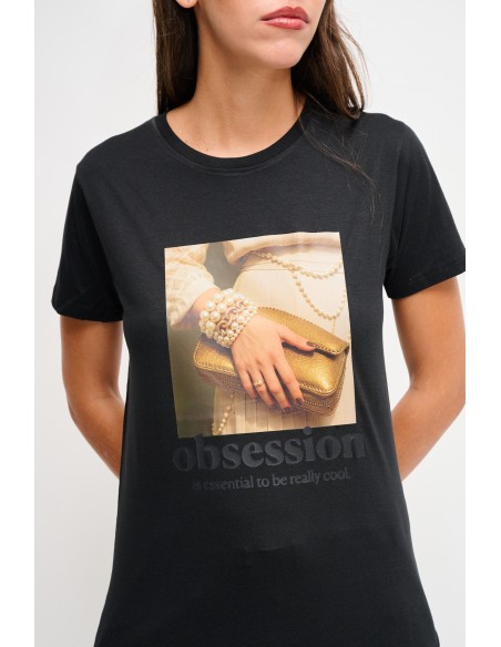 Casual T-shirt met print Maryley