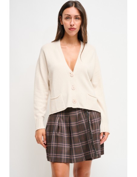 Cardigan met zakken van Maryley