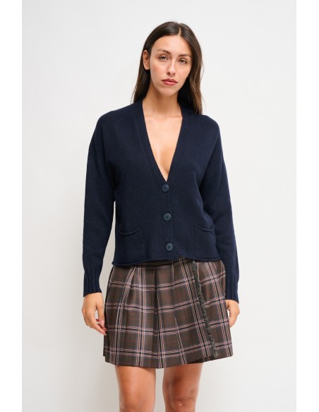 Cardigan met zakken van Maryley