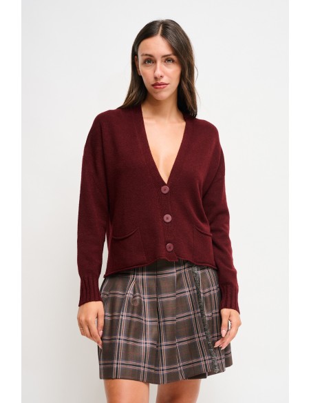 Cardigan met zakken van Maryley