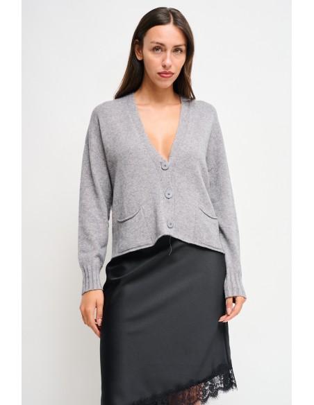 Cardigan met zakken van Maryley
