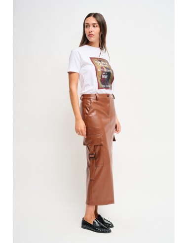 Cargo-rok van ecologisch leer Maryley