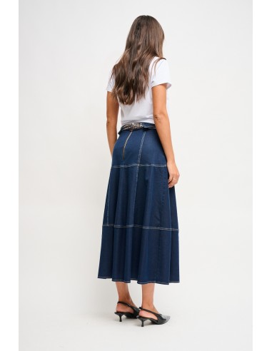 Denimrok met ceintuur Maryley