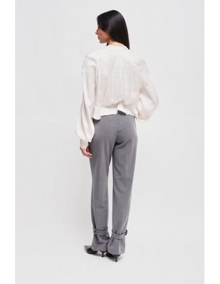 Maryley-broek met riempje aan de onderkant