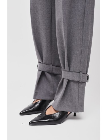 Maryley-broek met riempje aan de onderkant