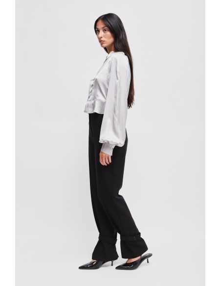 Maryley-broek met riempje aan de onderkant