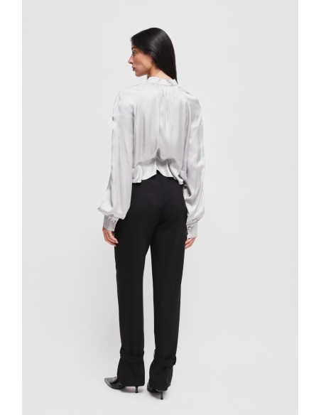 Maryley-broek met riempje aan de onderkant