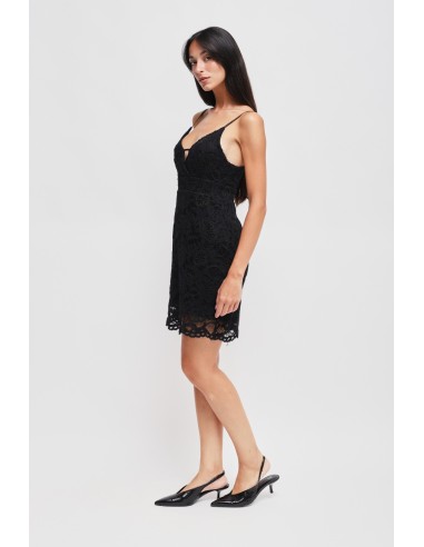 Mini-jurk van kant Maryley