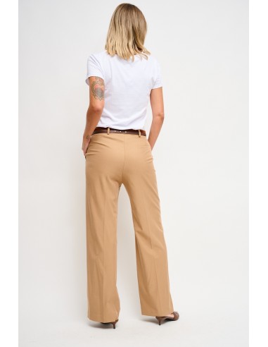Palazzo-broek met dubbele tailleband Maryley