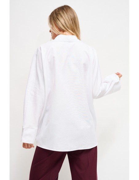 Oversized katoenen overhemd Maryley