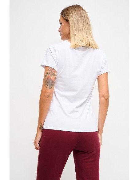 Casual katoenen T-shirt met Maryley-print