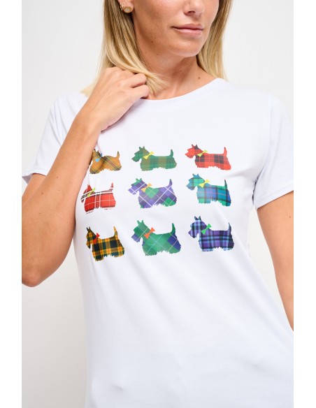 Casual katoenen T-shirt met Maryley-print