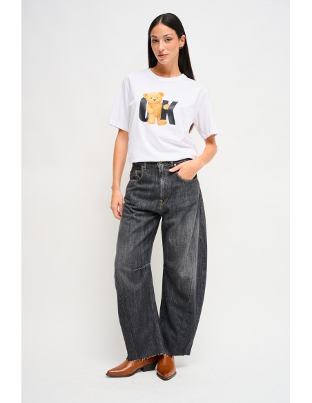 Casual-chic T-shirt met print van Maryley
