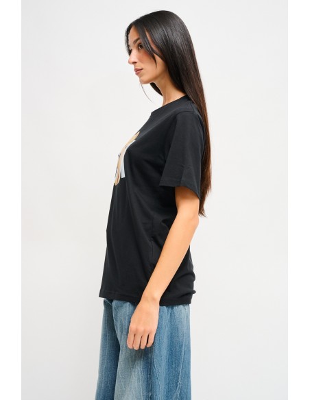 Casual-chic T-shirt met print van Maryley