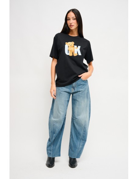 Casual-chic T-shirt met print van Maryley