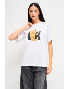 Casual-chic T-shirt met print van Maryley