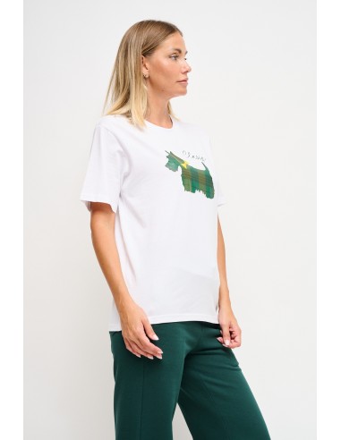 Katoenen T-shirt met Maryley-print