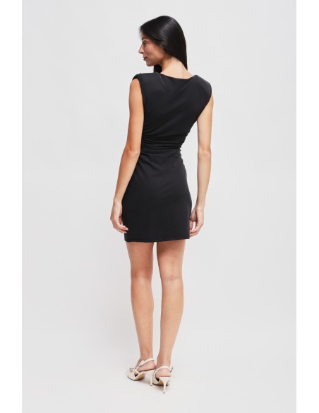 Korte jurk met cut-outs en strass-steentjes van Maryley