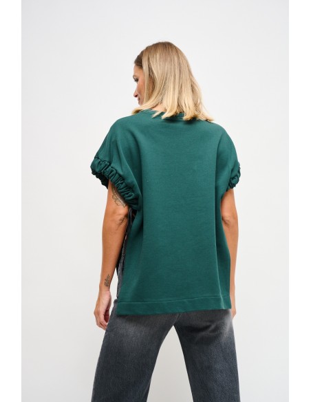 Mouwloze sweater met strikken aan de zijkanten Maryley