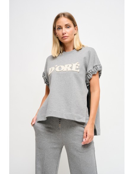 Mouwloze sweater met strikken aan de zijkanten Maryley