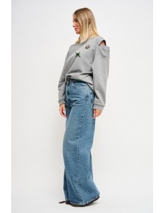 Los Angeles wide-leg flare-jeans Maryley 2