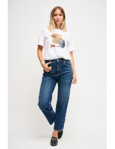 Boston loose slim-fit jeans van Maryley