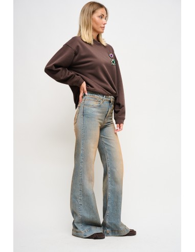 Jeans Atlanta met wijde pijpen, model Maryley