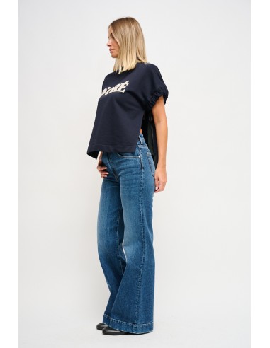 Jeans Atlanta met wijde pijpen, model Maryley