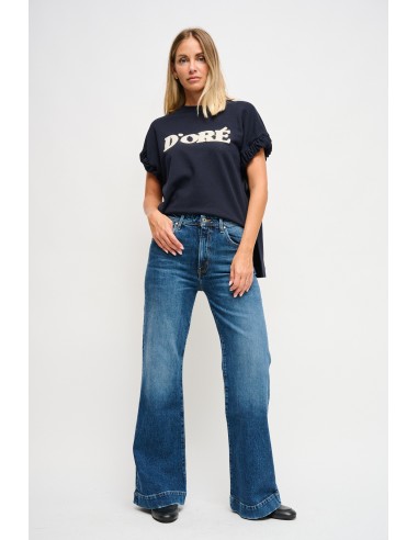 Jeans Atlanta met wijde pijpen, model Maryley