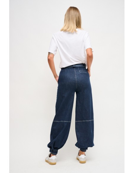 Baggy jeans met hoge taille Maryley