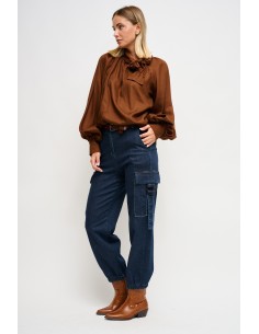 Cargojeans met riem Maryley 2