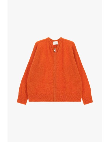 Dixie vest met ritssluiting aan de voorkant en lange mouwen
