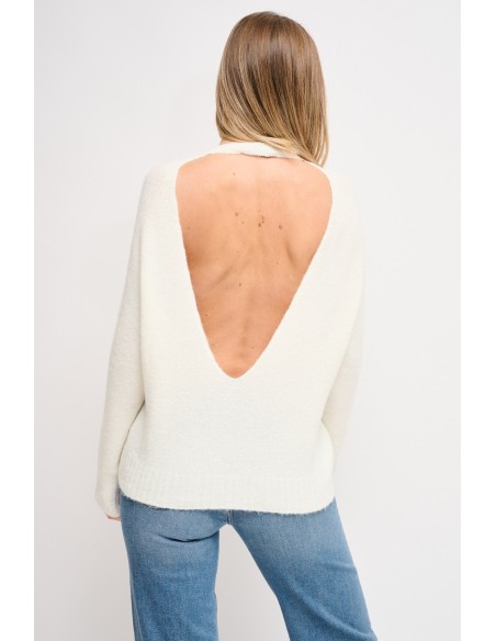 Maryley-top met open rug