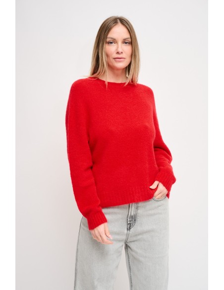 Maryley-top met open rug