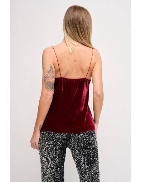Maryley fluwelen top
