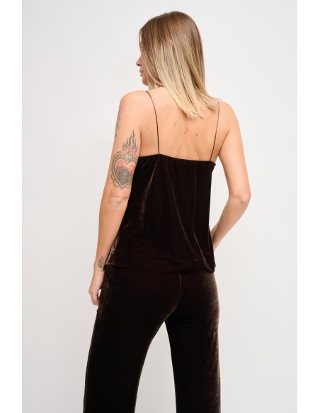 Maryley fluwelen top