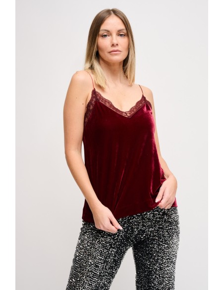 Maryley fluwelen top