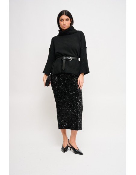 Oversized coltrui met 3/4-mouwen van Maryley