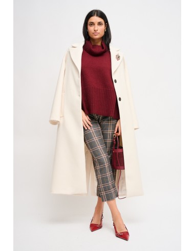 Oversized coltrui met 3/4-mouwen van Maryley