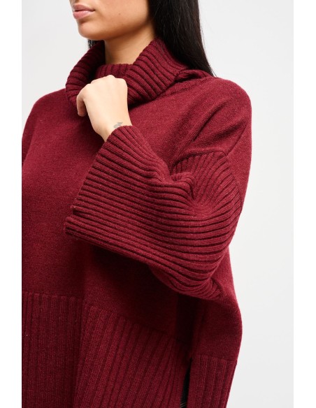Oversized coltrui met 3/4-mouwen van Maryley