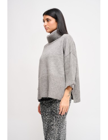 Oversized coltrui met 3/4-mouwen van Maryley